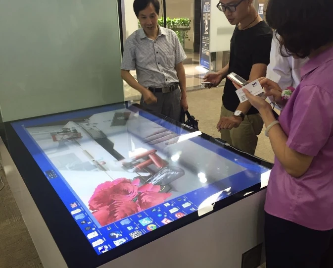 PC computer built in 22 32 42 47 55 65 85 inch LCD Touch interactive transparent advertising screen display monitor