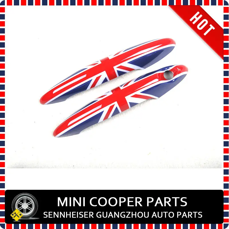 

Brand New ABS Material UV Protected Union Jack JCW PRO Style Door Handle Cover For mini cooper R56 R57 R58 R59 (2 pcs/set)