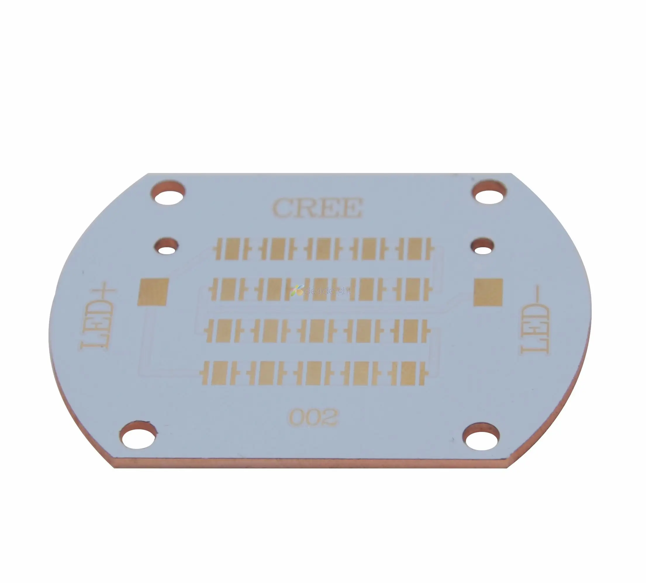 Led Copper PCB Board 10D 20D Led Heatsink Thermal Separation Led Lamp Lase for Cree XPE/XTE/XPG 35*35 10W-100W