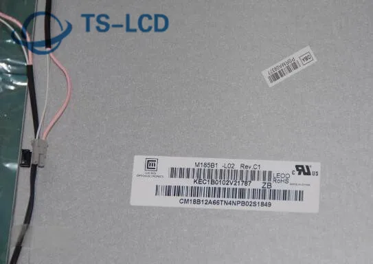 100% test original GRADE A+ good quality 18.5" Inch TFT LCD Panel M185B1-L02 used in C100 C200 all in one PC one year warranty
