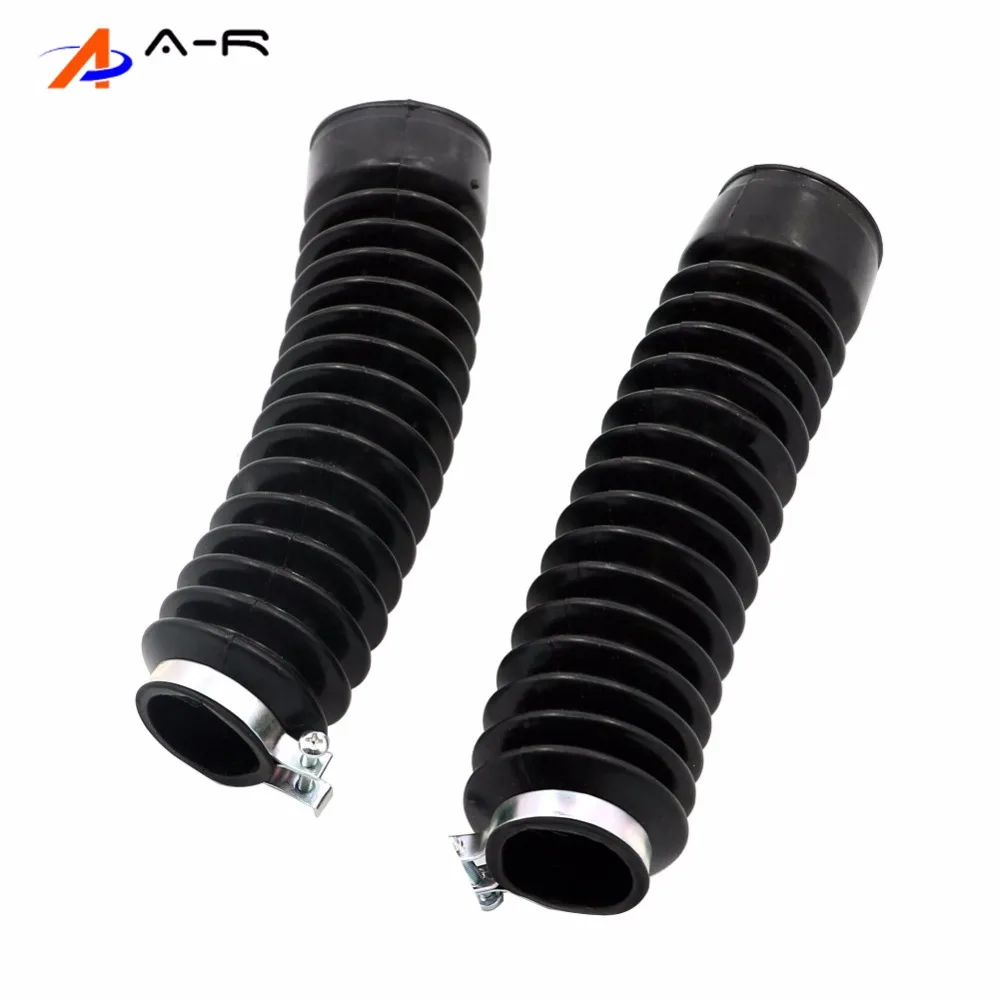 Pair Front Fork Cover Gaiters Gators Boots Shock Protector Absorber Protective Sleeve for YAMAHA XG250 Tricker XG 250 XG-250