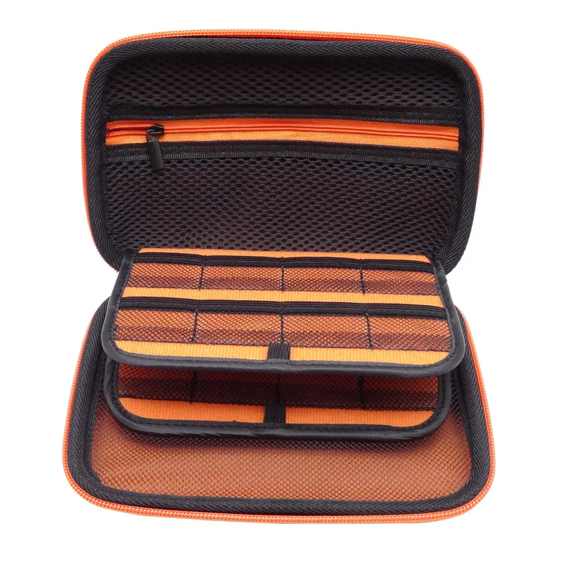 إيفا تخزين حقيبة حالة قوة البنك السفر حمل الغلاف القضية ل القرص الصلب ، SSD ، نينتندو جديد 3DS XL/ 3DS XL جديد 3DSXL/LL
