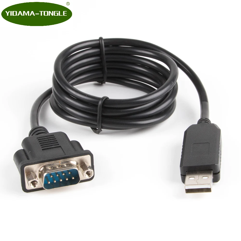 USB to RS232 COM Port Serial DB9 Pin Cable Prolific cp2102 pl2303 ftdi null modem DCE Crossed Wired Adapter cable RS232 COM 6ft