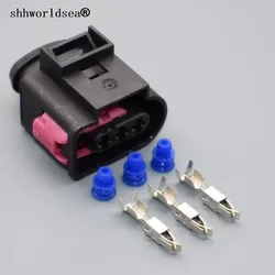 Shhworldsea 3pin For VW Tiguan Passat Golf 6 For Skoda Octavia Yeti Fuel Sensor Electric Connector Plug 4D0 971 993 4D0971993