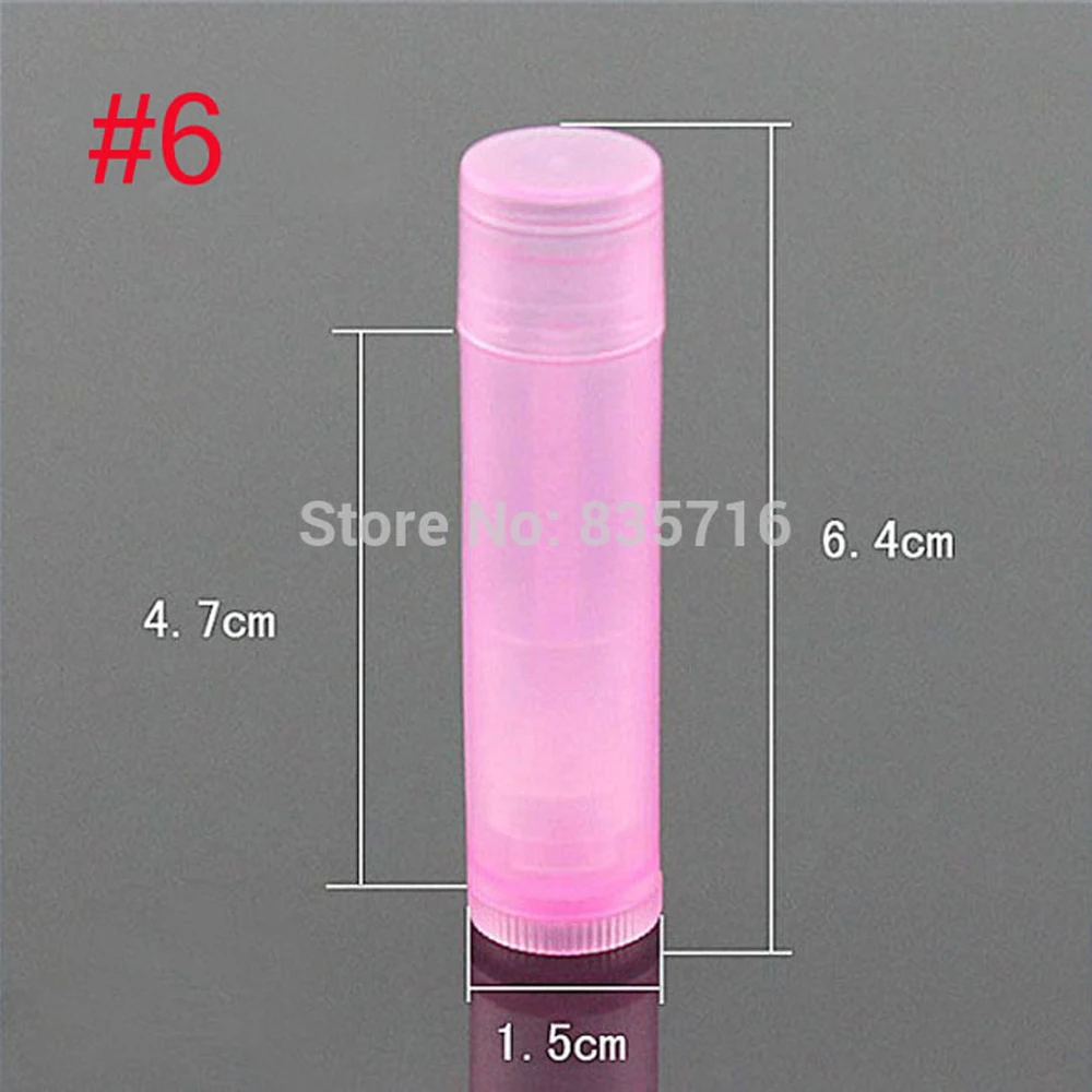 10 teile/los neue diy Lippenstift kühlen liptube 10 farben balm rohr Leere liptubes Container lip Rohre balsam rohre