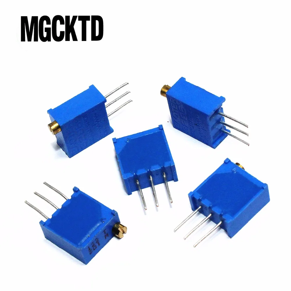 3296W VR variable resistor 100R-1M,13 valuesX2pcs=26pcs,VR variable resistor Assorted Kit