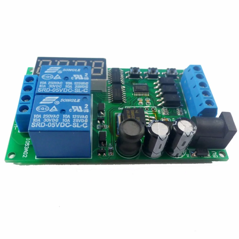 DC 5-24V Multifunction AC DC Motor Reversible Controller Driver Board For Toy PLC Car Garage Door