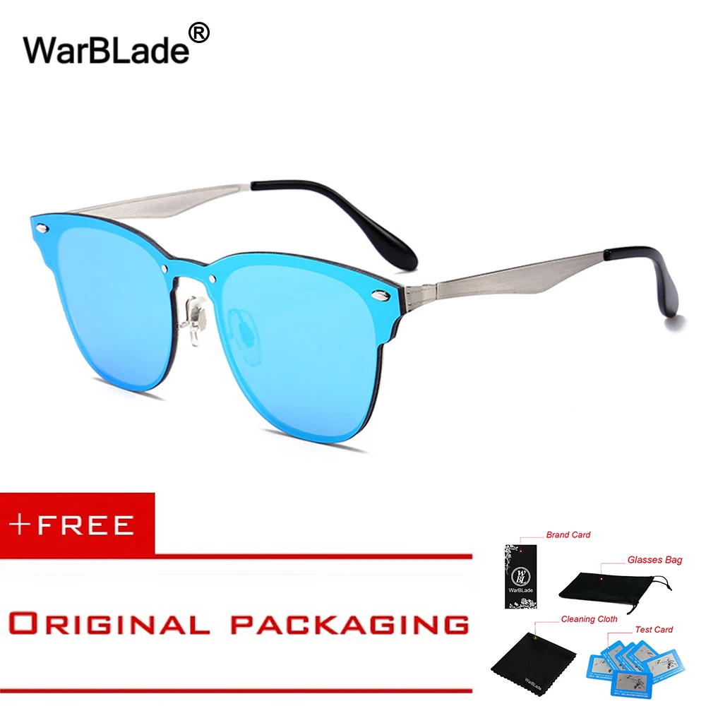 

2018 Glasses Ocean Sunglasses Eyewear Accessories Female/Male Sunglasses Rimless for Men glasses Gafas De Sol Masculino WarBLade