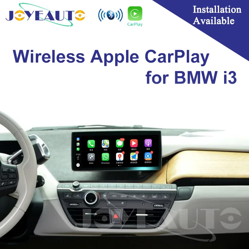 Joyeauto WIFI Wireless Apple Carplay Car Play Android Auto Mirroring Retrofit NBT i3 2013-2017 for BMW Support Reverse Camera