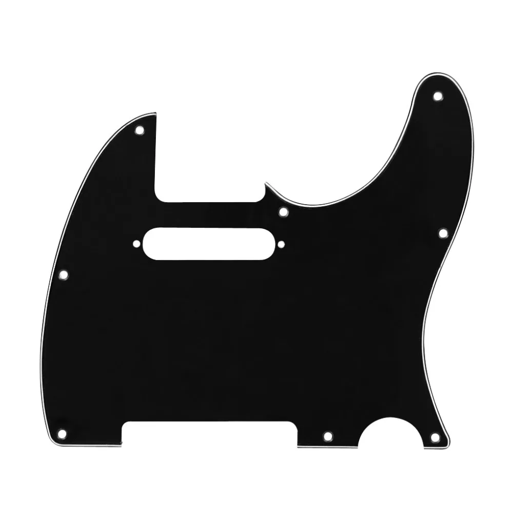FLEOR 1 Stück 8 Löcher TL E-Gitarre Schlagbrett Schlagbrett mit Schlagbrettschrauben – Detail 2
