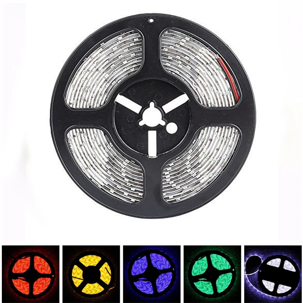 

5630 SMD LED strip flexible light 12V Waterproof IP65 60LED/m 5m/lot,New LED Chip 5630 Bright Than 5050,Super Bright