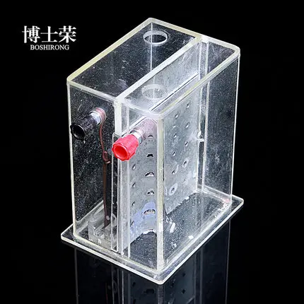 

Chemical instrument diaphragm electrolyzer Electrolytic saturated salt water teaching apparatus free shipping