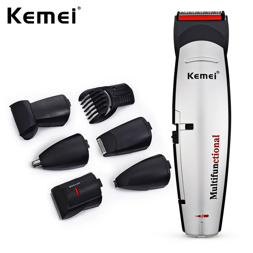 

5 in 1 Portable Electric Hair Clipper Professional Nose Body Hair Cut Cutter Set Machine Shaver For House Shop