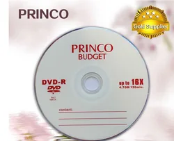 Wholesale 50 Discs 4.7 GB Princo Budget Blank Printed DVD R