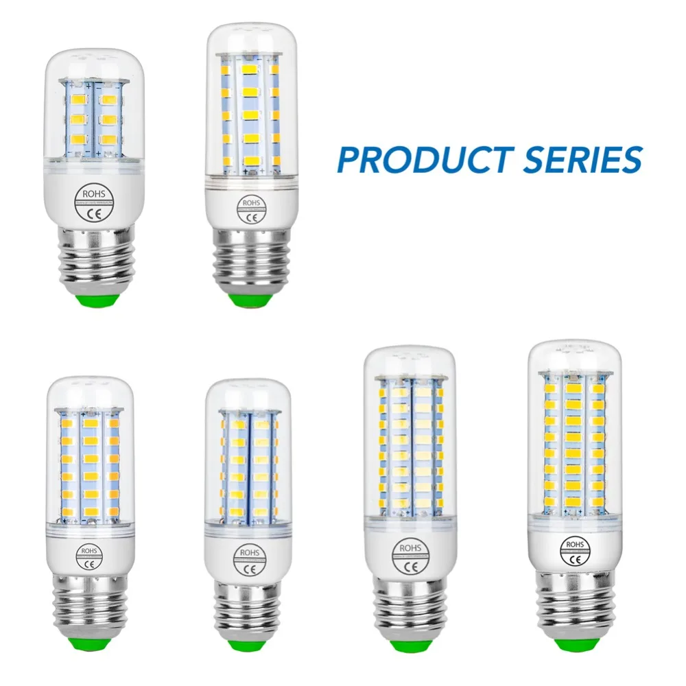 E14 LED Lamp E27 LED Corn Lamp 220V Light Bulb GU10 bombillas led lampada Home Ampoule B22 5730 G9 3W 5W 7W 12W 15W 18W 20W 25W