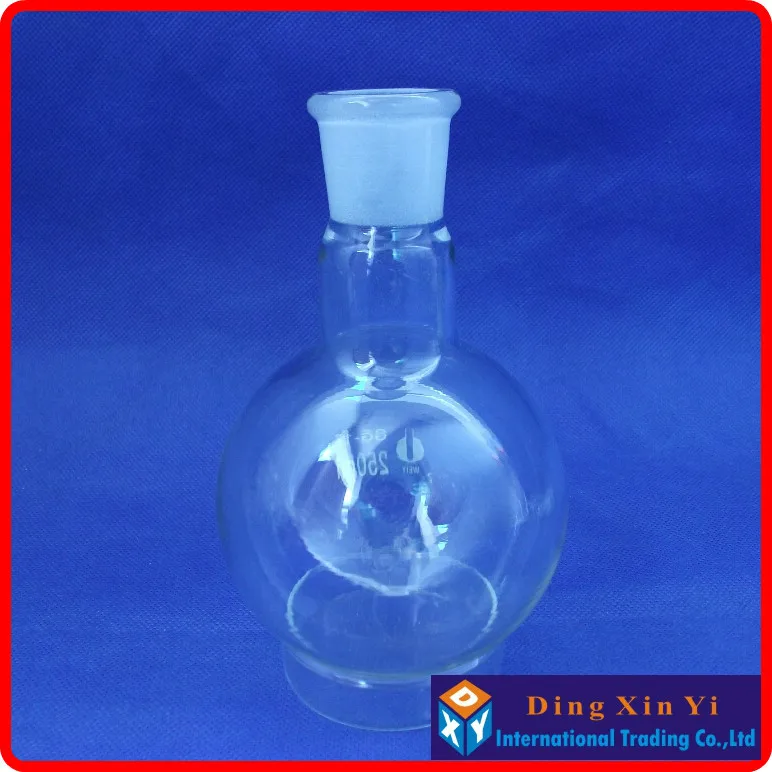 250ml 24/29 single neck round-bottom flask,Boiling Flask round bottom,short neck standard ground mouth