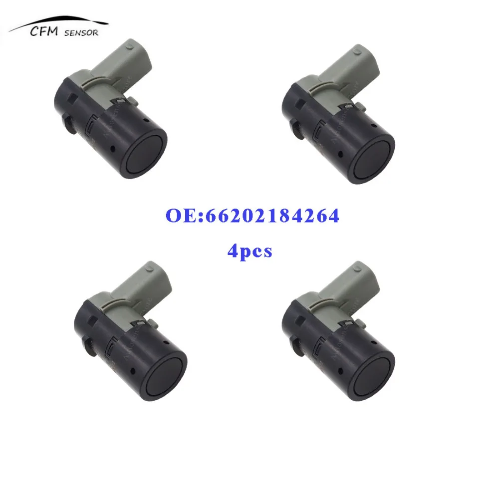 

4pcs New Parking PDC Sensor 66202184264 For BMW E67 E66 E65 750I 760I Alpina B7