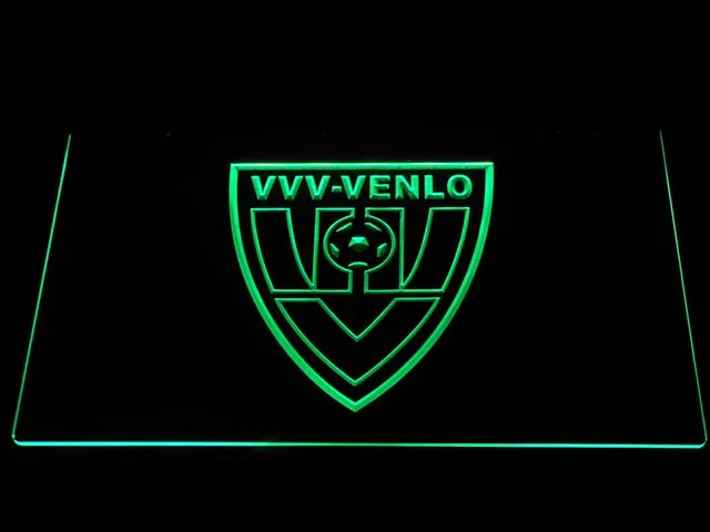 b1022 VVV-Venlo Eerste Divisie Netherlands Football LED Neon Light Signs