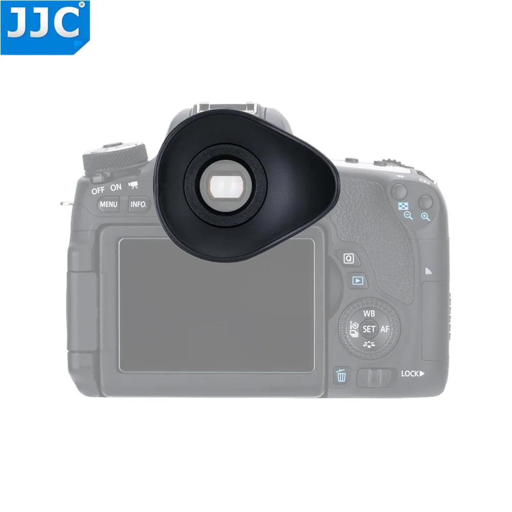 Muszla oczna JJC Viewfinder EyeShade Eyecup do Canon EOS 5D Mark II 6D Mark II 800D 750D 77D 80D 90D Zastępuje muszle ocznej Eb Ef