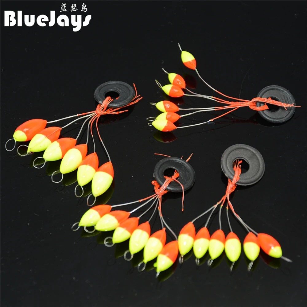 240pcs/lot Olives Fishing Floats light Floats bobbers Electric Floats Fishing Seven-Star Float