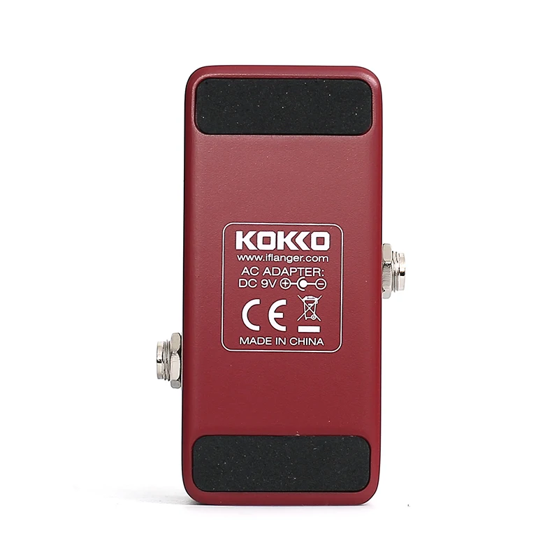 KOKKO Guitar Pedal Distortion Effect FDS2 Portable Aluminum Alloy Pedal Suitable for Electric Guitar, Bass, Guitar Accessories