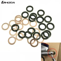 M10 High quality Gasket  Motorcycle Hydraulic Oil Pipe Fittings Screw Gasket Brake Master Cylinder screw gasket ABS pump gasket