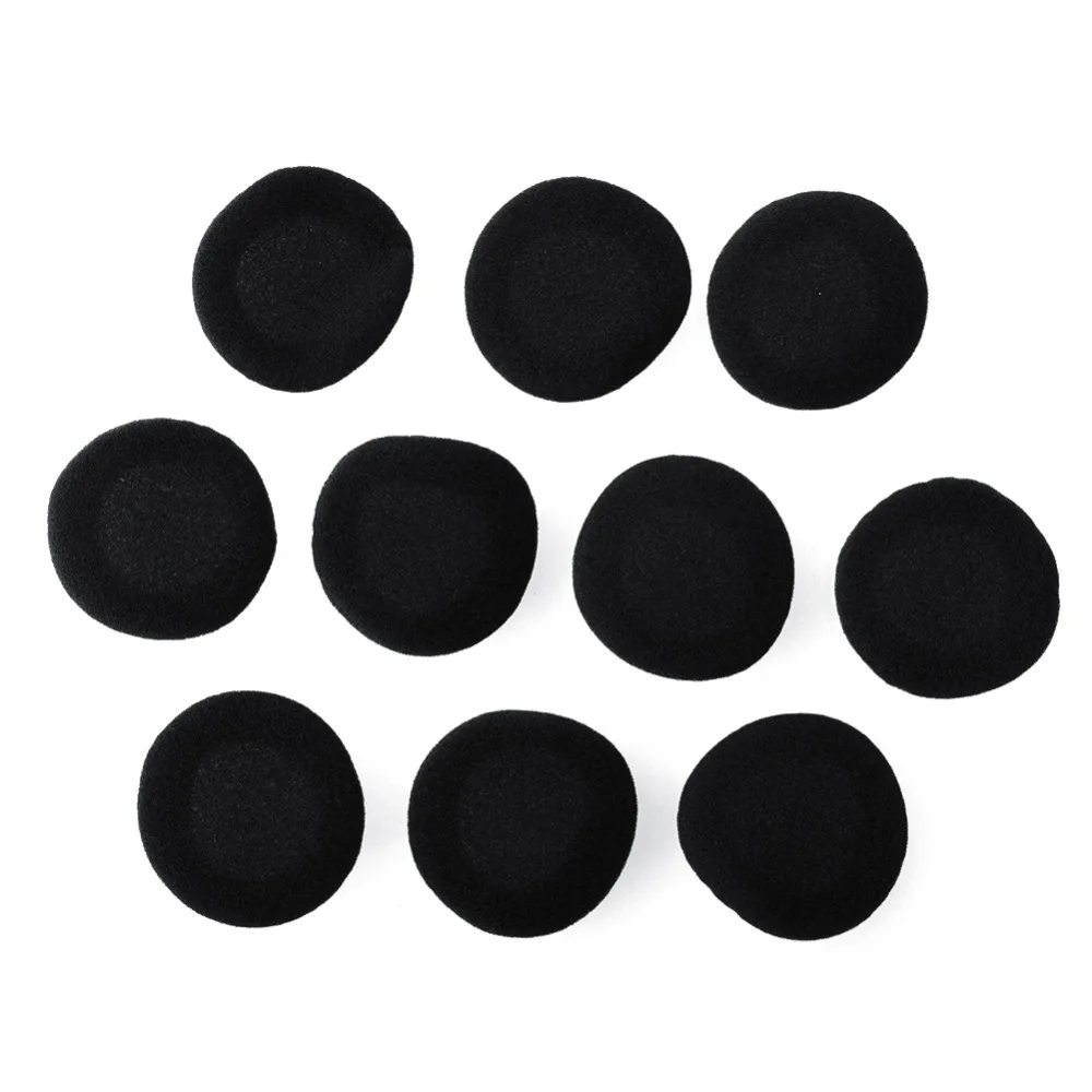 Almohadillas de esponja para los oídos, almohadillas negras para PX100 80 px200 Porta Sport Pro Ksc 35 75, auriculares, 20 Uds.