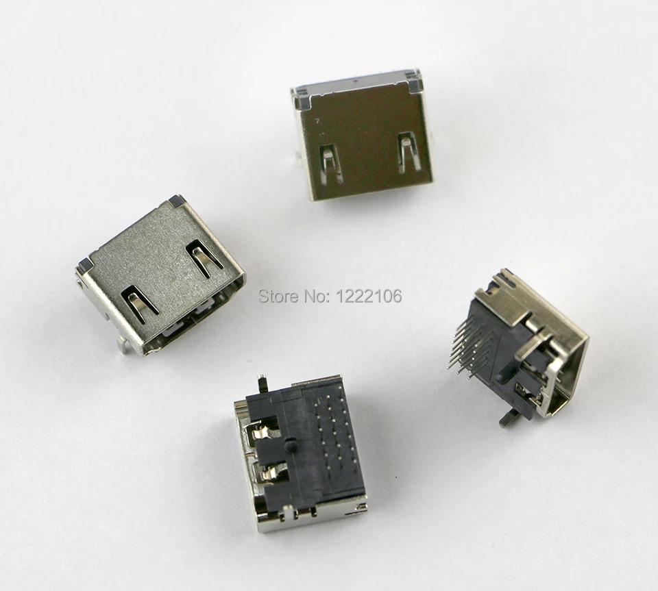100PCS HDMI-compatible Port Socket Interface Connector For Playstation 3 Controller PS3 2000 2500 Model Repair Parts