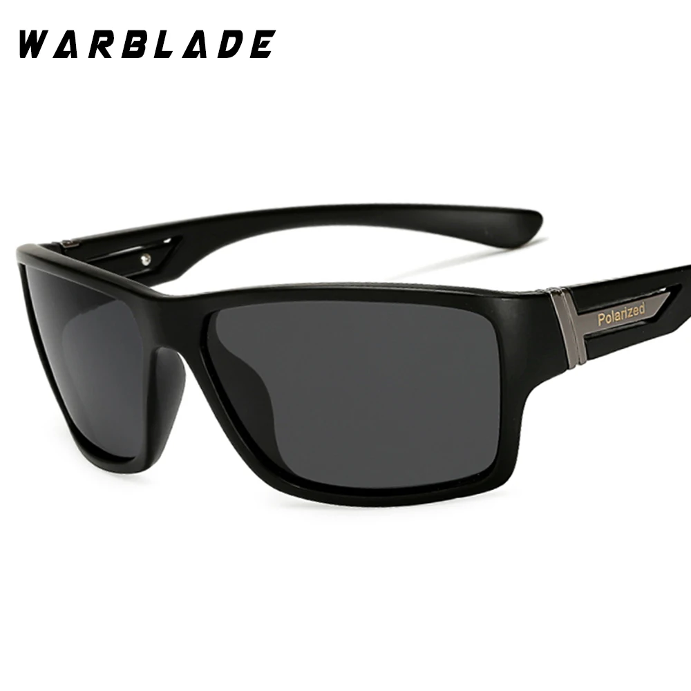 WarBLade Night Vision Sunglasses for Men UV400 Protection Night Driving Glasses Male HD Polarized Yellow Lens Sun Glasses W1821