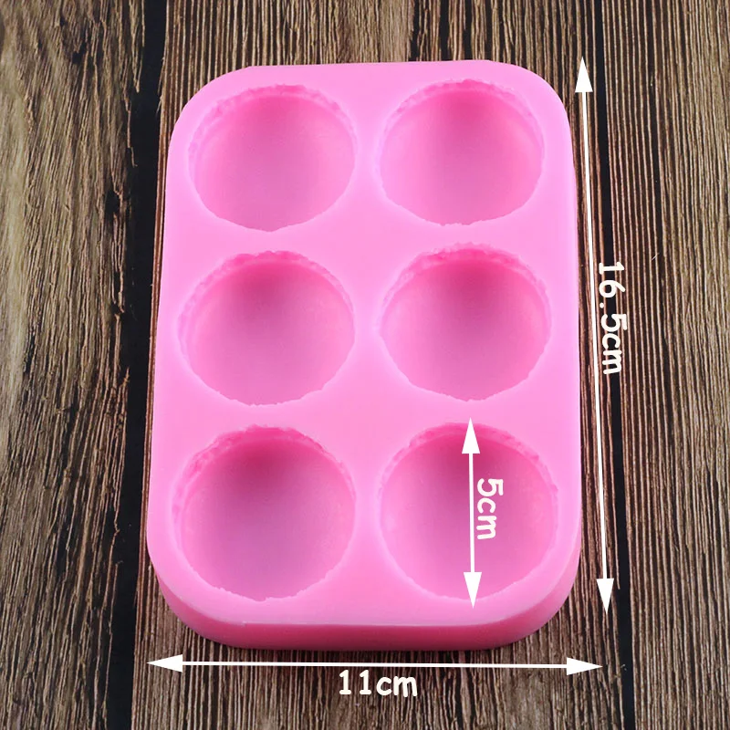 Macaroon Silicone Molds Fondant Cake Mold Chocolate Soap Mould Kitchen Baking Decorating Cake Tools