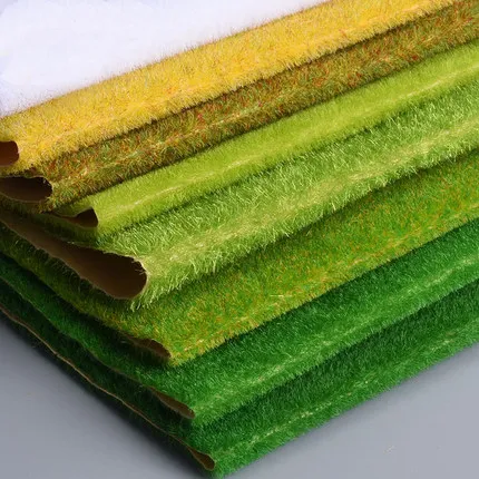 wiking33*100cm  grass mat scale 3pcs/lot model green carpet for architectural model making scenery train layout