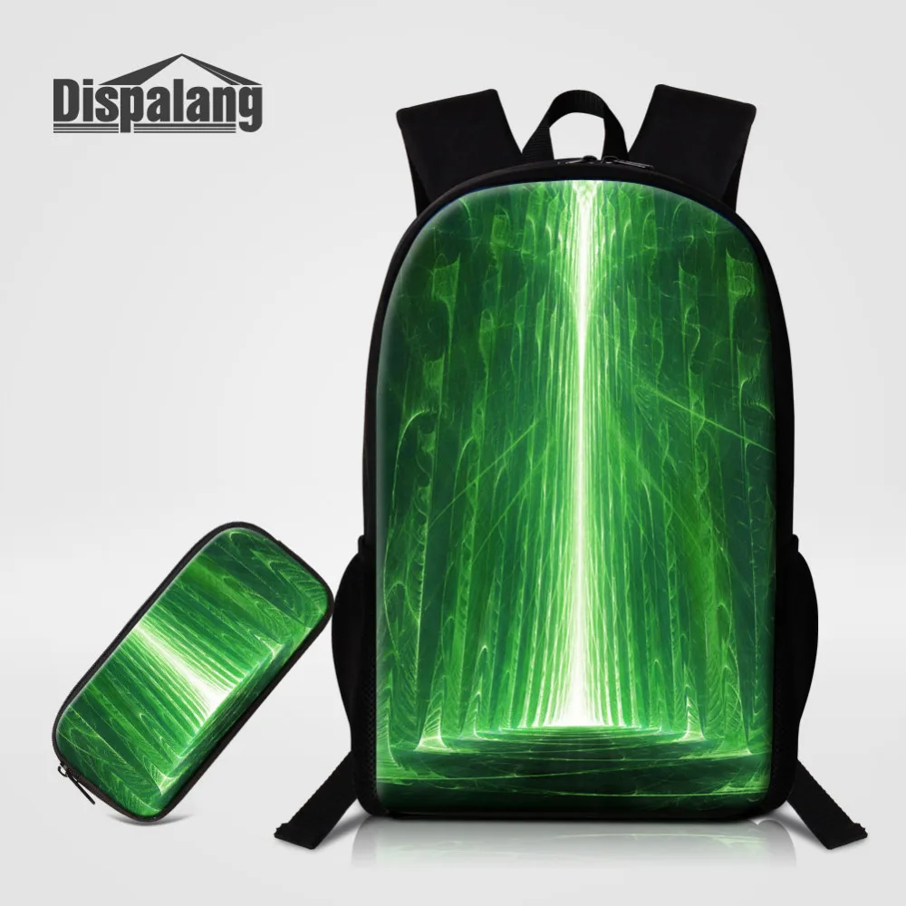 

Dispalang Magic School Backpack for Women Men Children School Bag with Pencil Bag for Teenagers Kids Pencil Case Bookbag Mochila