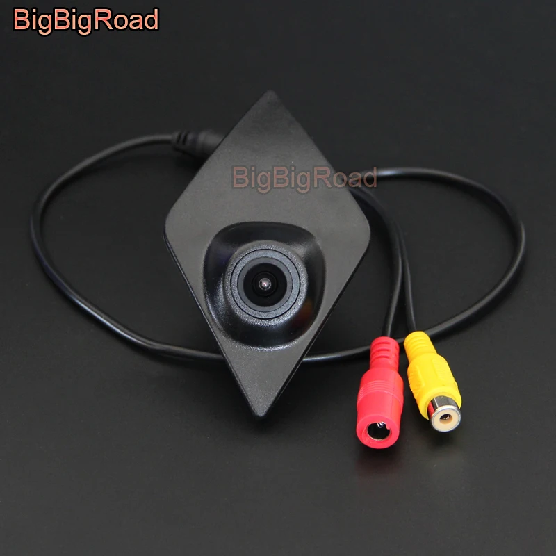 BigBigRoad CCD Car Front View Logo Camera For Renault Koleos Kadjar 2016 2017 2018 2019 Waterproof Night Vision
