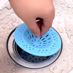 Anti clogging silicone drain pool sink sewer debris filter net shipping portable Creative Kitchen and Bathroom Sink Filter