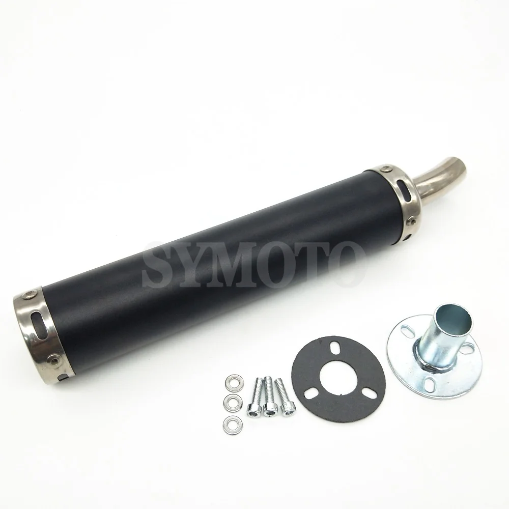 Motorcycle Exhaust Pipe With Muffler Moto Bike Pot Escape For NSR150 NSR250 P2 P3 P4 TZR125 TZM150 RGV250 TSR200 two-stroke