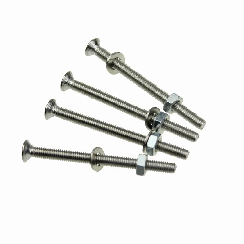 50pcs M4X50MM Screw For Computer PC Fan Screws 50mm M4