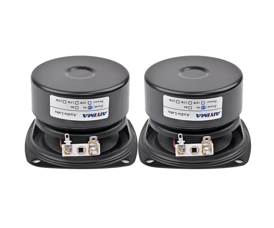 AIYIMA 2 Stück 3 Zoll Breitband-Lautsprecher 4 8 Ohm 20W Wasserdichte Lautsprecher Glasfaser-Lautsprecher für Heim-Verstärker Audio – Detail 8