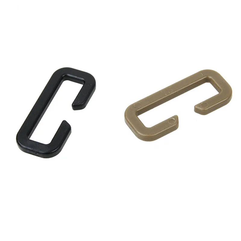 5Pcs XC-1D-02 X-CON Sports Vest Buckle Type C Buckle 1 inch Strap Adjustment Button DuPont POM Material