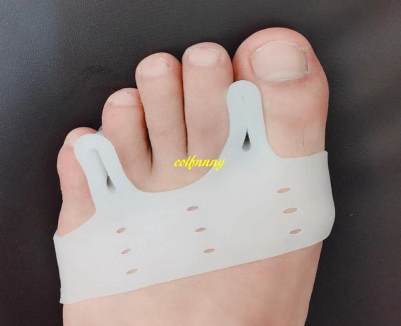 600pairs/lot Toe Separator Forefoot pad Silicone Braces Pad Thumb Protector Bigfoot thumb valgus separator hallux valgus