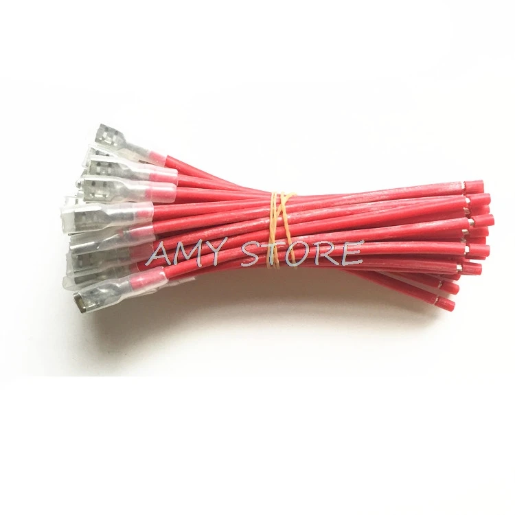 20 Pcs 0.5mm2 10/15/20/25/30 Cmwire Koude Persing Connector 2.8 4.8 Mm 6.3mm Vrouwelijke Mannelijke Insert Plug Lente Terminal Batterij Schakelaar