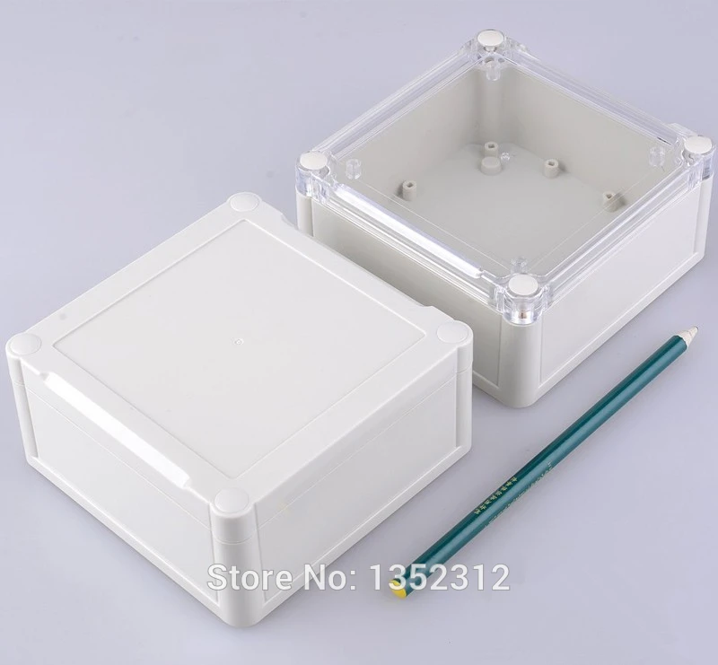 5 pcs/lot 120*120*55mm ip68 project box for electronic plastic waterproof enclosure housing DIY junction outlet distribution box