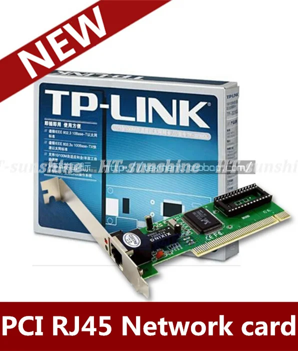 

Brand New 2PCS/LOT 10/100M PCI Ethernet LAN Adapter Network Card RJ45 Free shipping