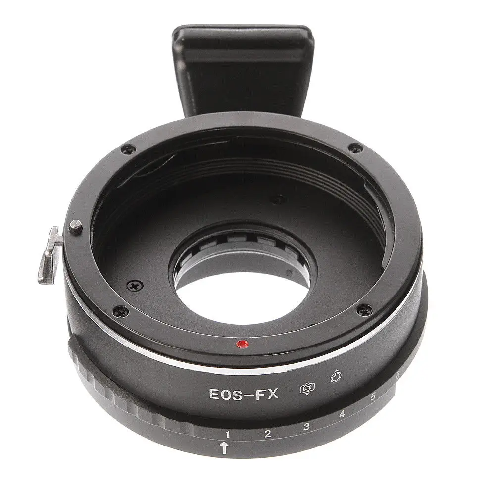 FOTGABuilt-in Aperture Lends Adapter Ring for Canon EF Lens to For Fujifilm Fuji X-mount X-PRO2 X-E3 X-E2S X-A1 X-A10 X-A20 X-H1
