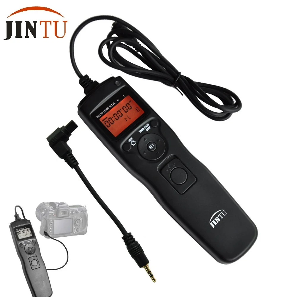 JINTU Timer Shutter Release Time Lapse Intervalometer Remote Cord C3 for Canon Camera 7D Mark II 6D 5D II III 50D 40D 5D IV