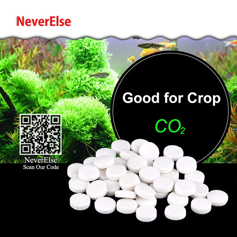 60Pcs Geplant Aquiarium CO2 Tablet Kooldioxide Aquarium Diffuser Aquatic Water Gras Waterpest CO2 Helpen Planten Fotosynthese