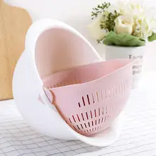 Silicone Double Drain Basket for Kitchen CYAN PEAK #6