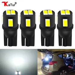 Katur-밝은 뜨거운 판매 T10 W5W 168 Led 6 5730 5630 6Smd 6Led SMD 자동 자동차 LED 테일 신호등 램프 전구 화이트 DC 12V, 4 개