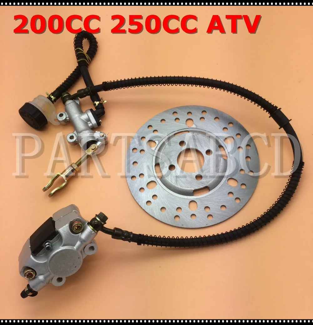 

200CC 250CC ATV Quad Foot brake Hydraulic Caliper Brake Disk Disc Assy 200cc 250cc ATV Quad Parts