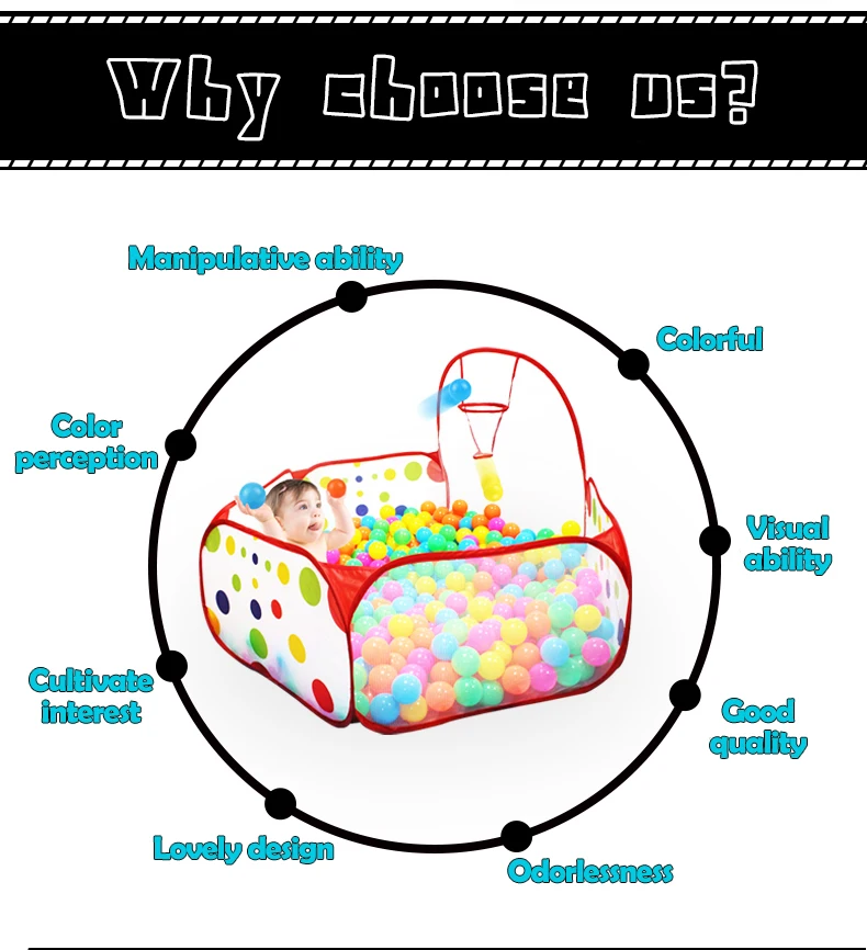 1.5M/1.2M/0.9M kojec dla dzieci niemowlę piłka dla niemowląt basen z koszem plac zabaw namiot piłka oceaniczna Pit przenośne kryty zabawki dziewczyny