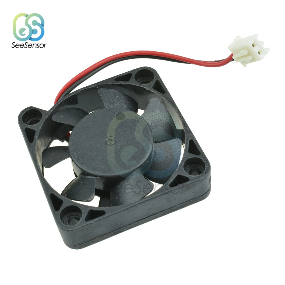 DC 12V 2-Pin Cooler Brushless PC CPU Case Cooling Fan Computer Cooler for Video Card 40x40x10mm